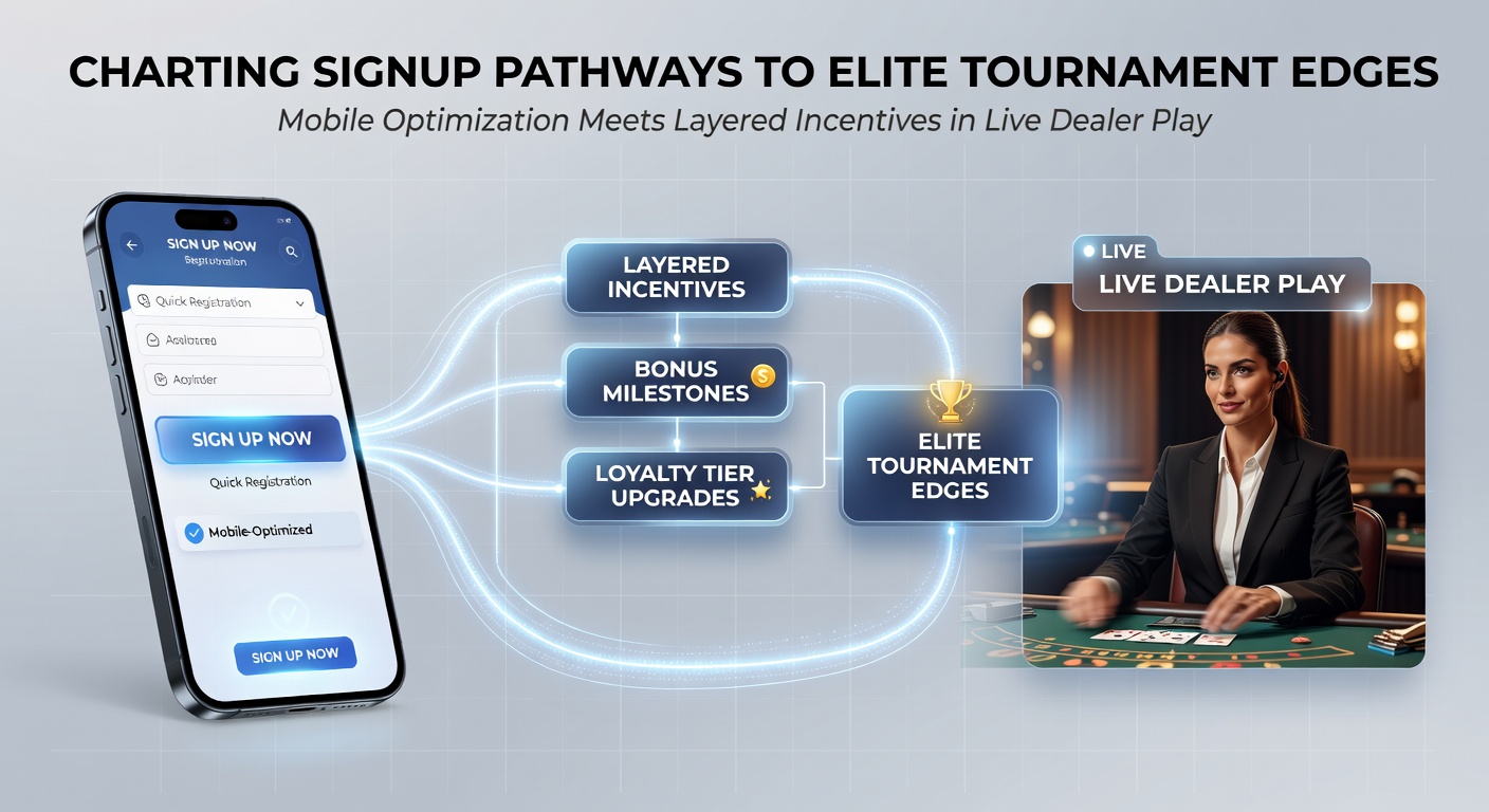 Übersicht über Anmeldewege und mobile Optimierung in Live-Baccarat-Turnieren