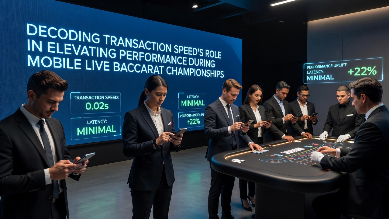Analyse von Transaktionsflüssen in mobilen Baccarat-Turnieren