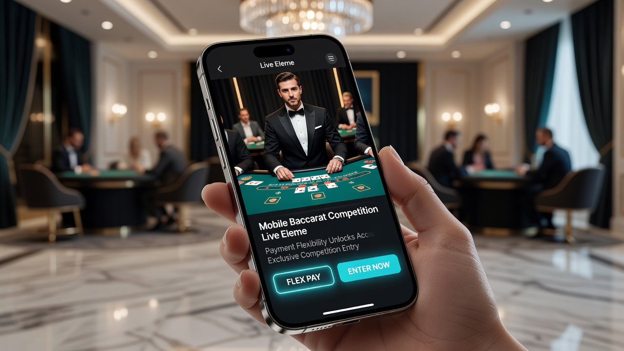 Live-Baccarat-Turnier mit mobiler Zahlungsflexibilität und gestaffelten Belohnungen