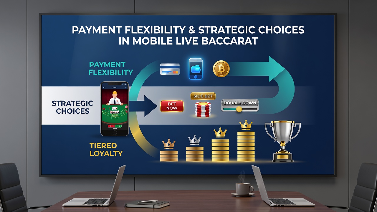 Turnierverlauf mit Loyalty-Tiers und mobilen Transaktionen in Live-Baccarat
