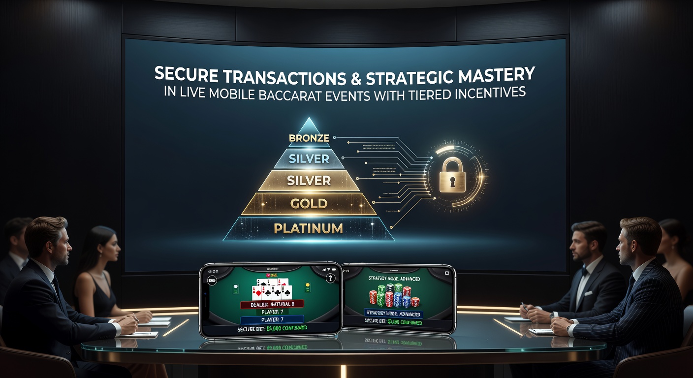 Sichere Transaktionen und Live-Mobile-Baccarat-Events mit gestaffelten Anreizen