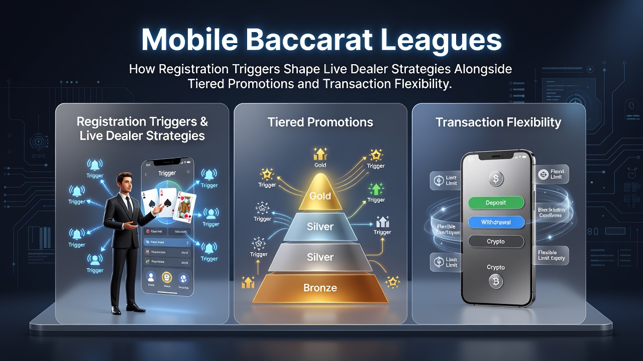 Mobile Baccarat-Ligen mit Fokus auf Registrierung und Live-Dealer-Interaktionen