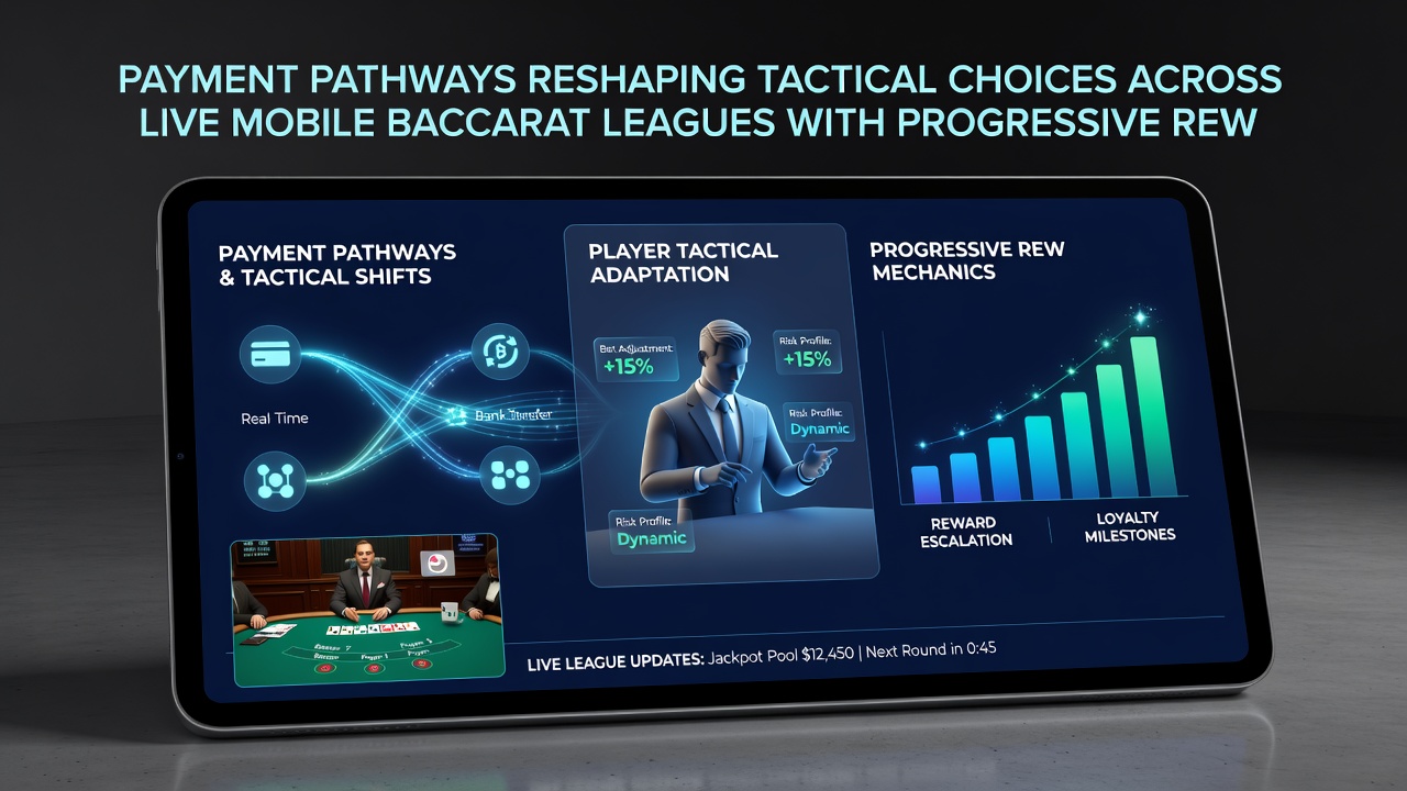 Mobile Baccarat-Sessions mit Live-Dealern und gestaffelten Belohnungssystemen