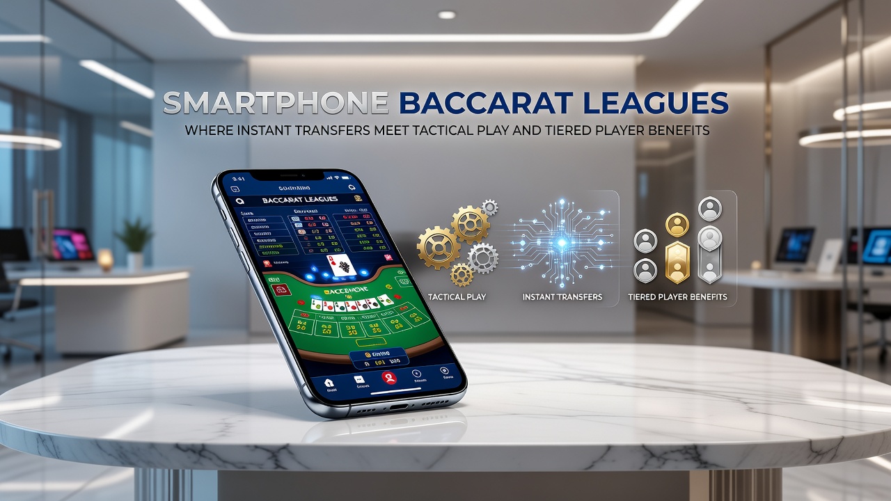 Taktisches Spiel in Smartphone-Baccarat-Ligen mit gestaffelten Vorteilen